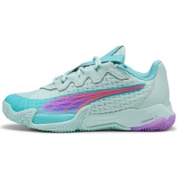 Baskets Puma Nova Elite Bleu Violet Femme  Offre - Pas cher