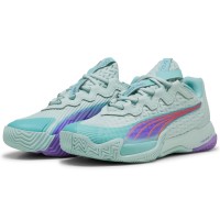 Baskets Puma Nova Elite Bleu Violet Femme  Offre - Pas cher