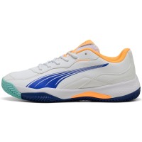 Tênis Puma Nova Smash Branco Azul Laranja  Oferta + Barato