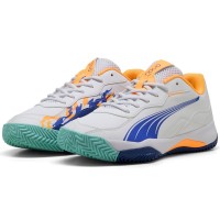Tênis Puma Nova Smash Branco Azul Laranja  Oferta + Barato