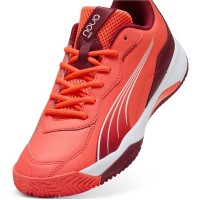 Puma Nova Smash Red White Burgundy Sneakers  Offer + Cheap