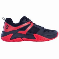 Softee Rotatory Noir Rouge Sneakers  Offre - Pas cher