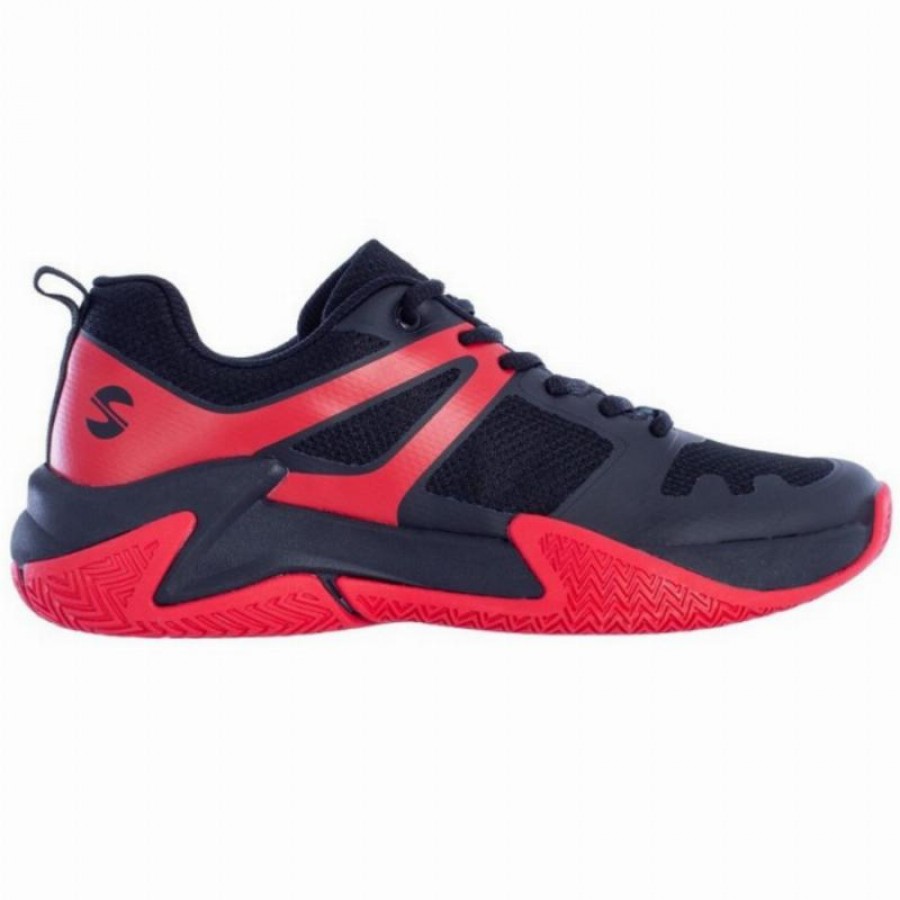 Softee Rotatory Noir Rouge Sneakers  Offre - Pas cher
