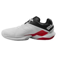 Zapatillas Wilson Bela Tour Blanco Rojo Negro  Oferta + Barato