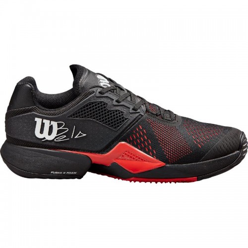 Zapatillas Wilson Bela Tour Negro Rojo Zapatillas Wilson Bela Tour Negro Rojo