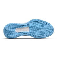 Zapatillas Wilson Courtglide Blanco Celeste Mujer