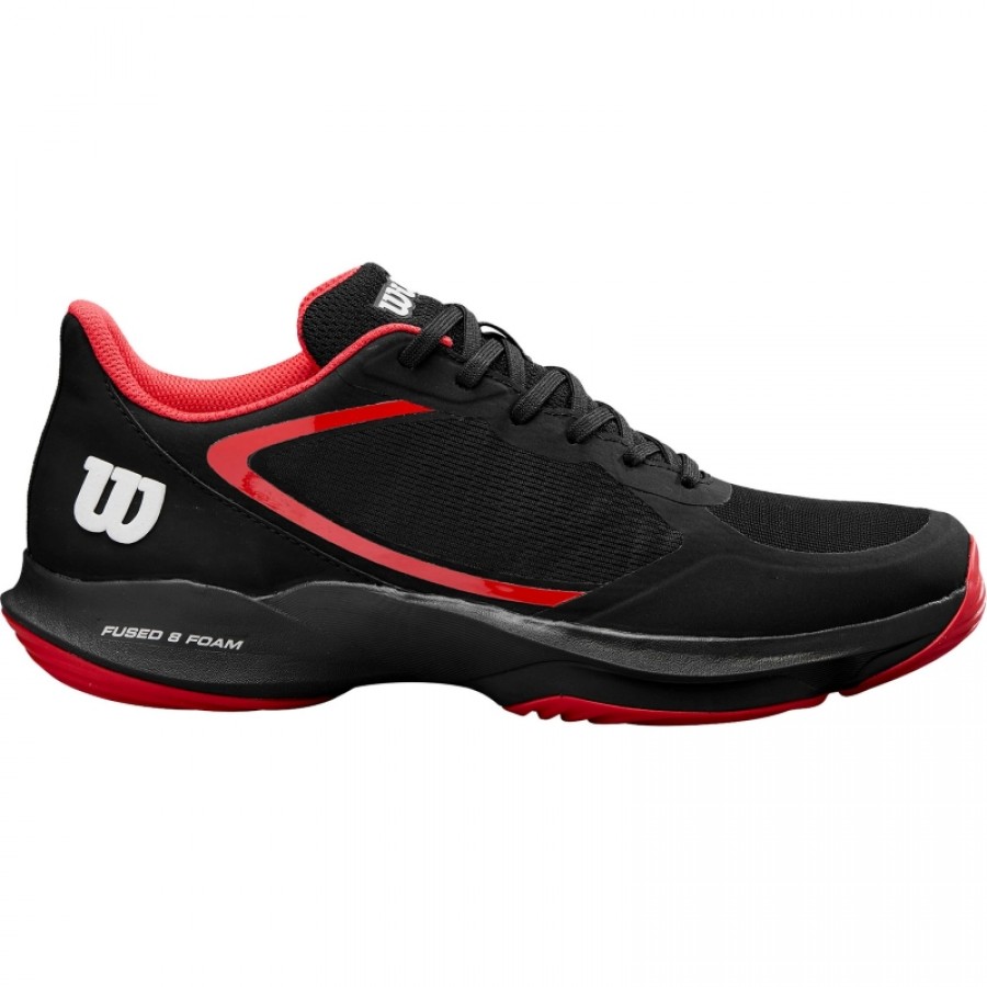 Zapatillas Wilson Hurakn Lite Negro Rojo Blanco  Oferta + Barato