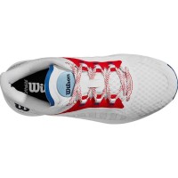 Wilson Hurakn Pro White Red Blue Women''s Shoes  Offer + Cheap