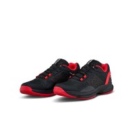 Zapatillas Wilson Hurakn Pro V2 Negro Rojo Blanco