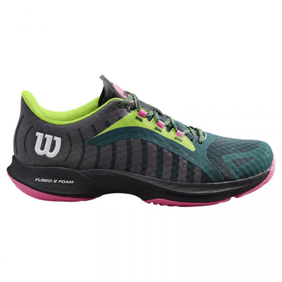 Wilson Hurakn Pro Verde Preto Tênis Feminino  Oferta + Barato
