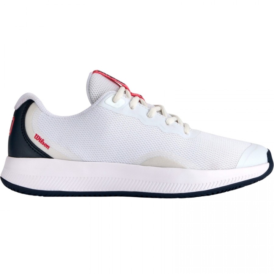 Tênis Wilson Intrigue Lite Branco Azul Marinho para Mulheres  Oferta + Barato