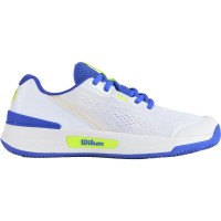 Wilson Intrigue Pro Blanc Bleu Baskets Femme  Offre - Pas cher