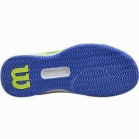 Wilson Intrigue Pro Blanc Bleu Baskets Femme  Offre - Pas cher