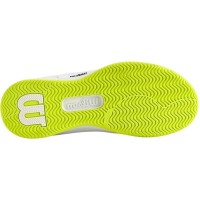 Baskets Femme Wilson Intrigue Pro OZ Blanc Jaune  Offre - Pas cher
