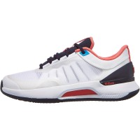 Tênis Wilson Intrigue Tour Clay Branco Azul Marinho para Mulheres  Oferta + Barato