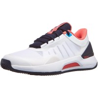 Tênis Wilson Intrigue Tour Clay Branco Azul Marinho para Mulheres  Oferta + Barato