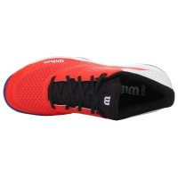 Wilson Kaos Stroke 2.0 Branco Laranja Azul Sapatilhas  PADELPOINT Wilson Kaos Stroke 2.0 Branco Laranja Azul Sapatilhas