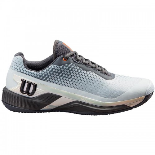 Zapatillas Wilson Rush Pro 4.0 Shift Clay Azul Marfil Naranja Zapatillas Wilson Rush Pro 4.0 Shift Clay Azul Marfil Naranja