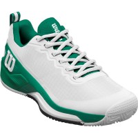 Tênis Wilson Rush Pro 4.5 Clay Branco Verde Preto  Oferta + Barato