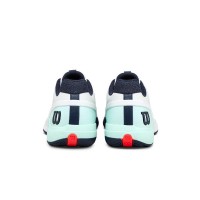 Wilson Rush Pro 5 Clay White Aquamarine Sneakers