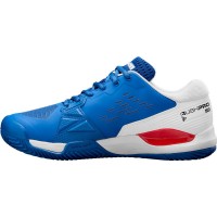 Tênis Wilson Rush Pro Ace Clay Azul Branco Vermelho  Oferta + Barato