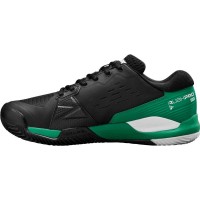 Tênis Wilson Rush Pro Ace Clay Preto Verde Branco  Oferta + Barato