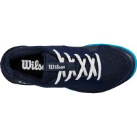 Tênis Wilson Rush Pro L Azul Marinho Branco Júnior  Oferta + Barato