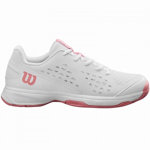 Zapatillas Wilson Rush Pro L Blanco Malva Junior Zapatillas Wilson Rush Pro L Blanco Malva Junior