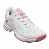 Tênis Wilson Rush Pro L Branco Malva Junior  Oferta + Barato