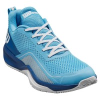 Chaussures Femme Wilson Rush Pro Lite Royal Blue Sky White  Offre - Pas cher